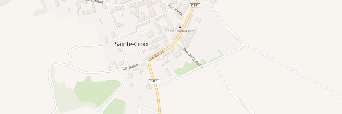 Plan du 9 Rue Basse à Sainte-Croix