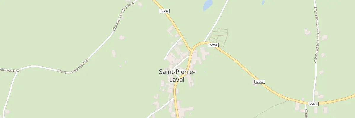 Plan du 5143A Le Bourg à Saint-Pierre-Laval
