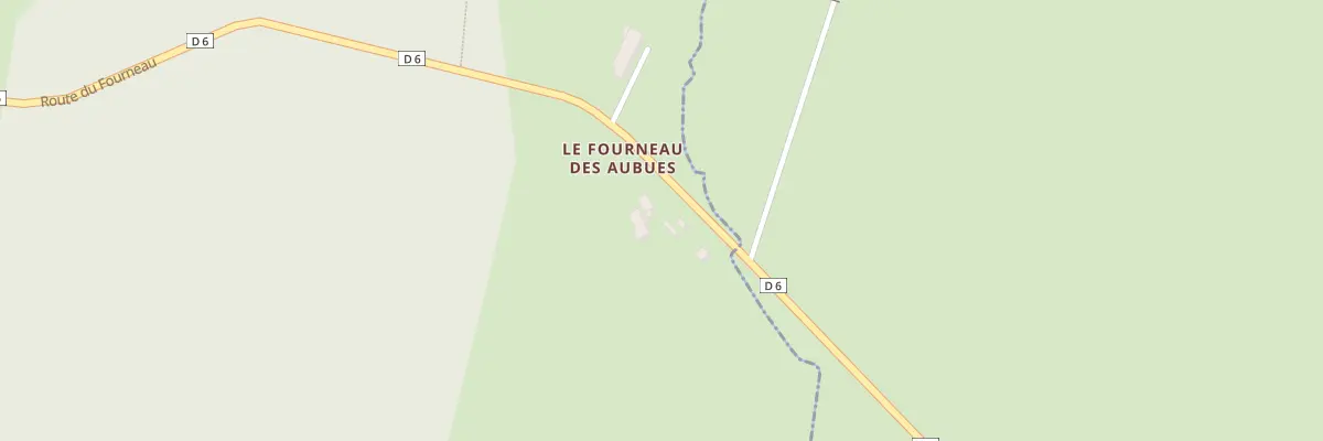 Plan du 111 Le Fourneau des Aubues à Pouques-Lormes