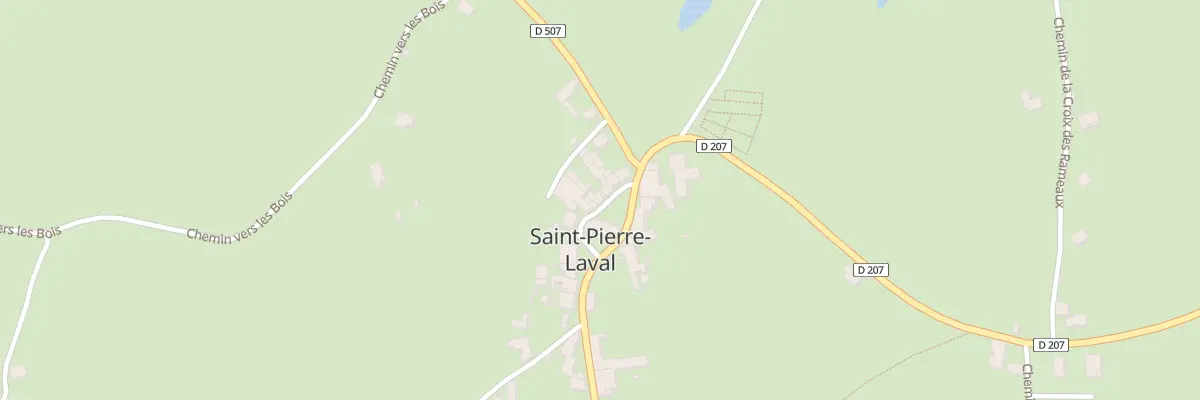 Plan du 5143 Le Bourg à Saint-Pierre-Laval