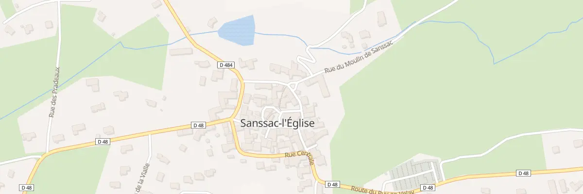 Plan du 1 Rue du Docteur Louis Martin à Sanssac-l’Église
