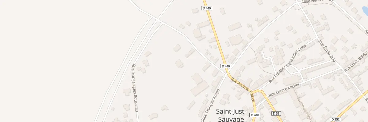 Plan du 5 Rue Jules Michelet à Saint-Just-Sauvage