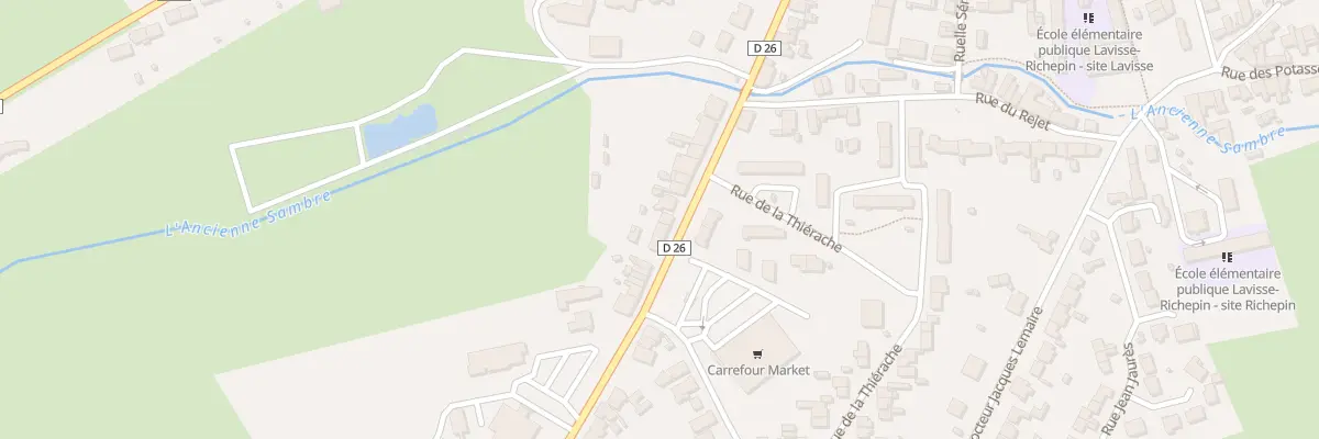 Plan du 20 Rue André Ridders au Nouvion-en-Thiérache