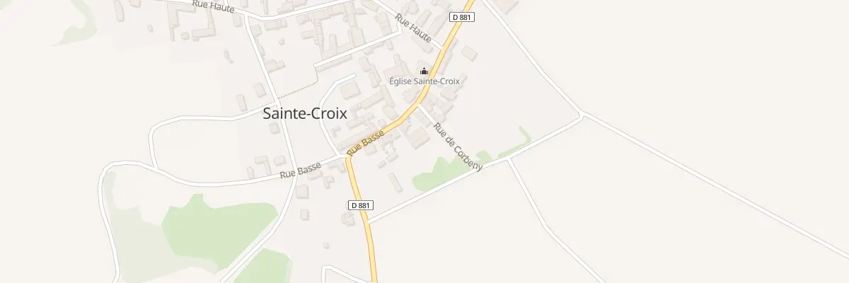 Plan du 7 Rue Basse à Sainte-Croix