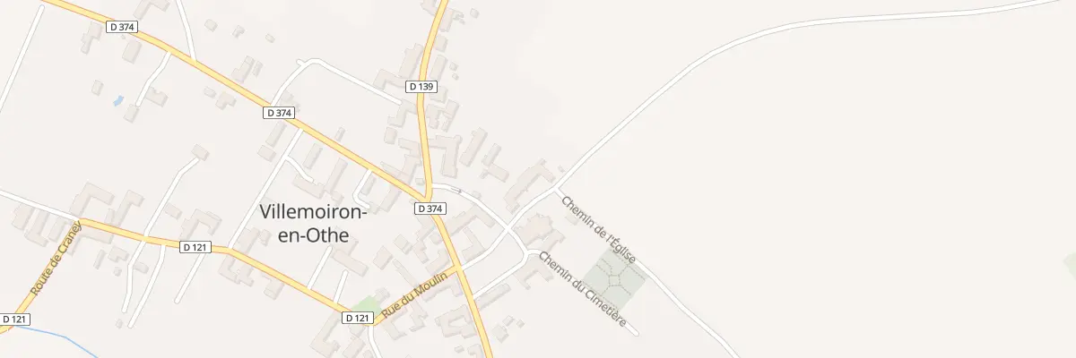 Plan du 6 Rue de la Pimplee à Villemoiron-en-Othe