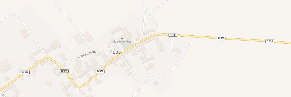 Plan du 4 Rue des Malots à Péas