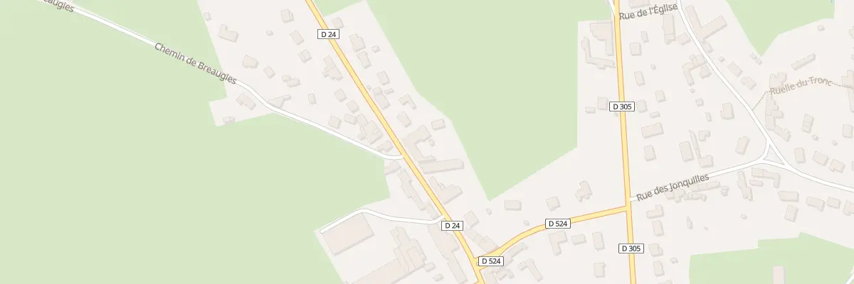 Plan du 14 Rue de Ruinse à Houdain-lez-Bavay
