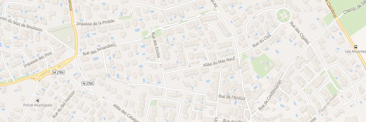 Plan du 25 Rue du Mas Neuf à Saint-Georges-d’Orques