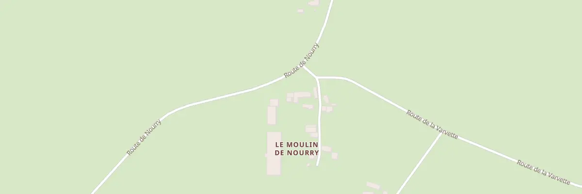 Plan du 22 Rte de Nourry à Vandenesse