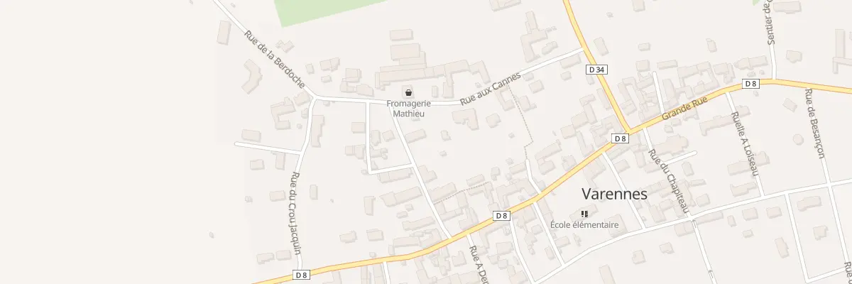 Plan du 12 Rue de la Berdoche à Varennes