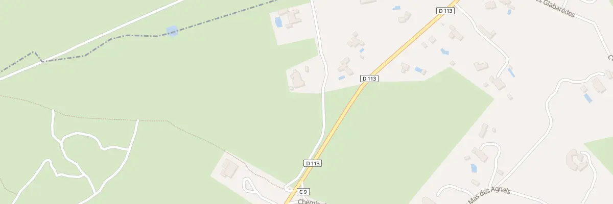 Plan du 5074F Sauzet à Cazevieille