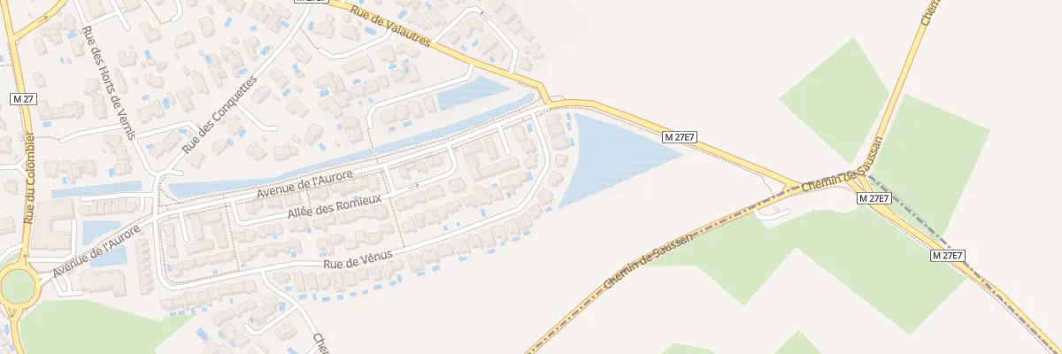 Plan du 41 Rue de Venus à Saussan