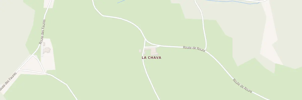 Plan du 5175 La Chava à Chausseterre