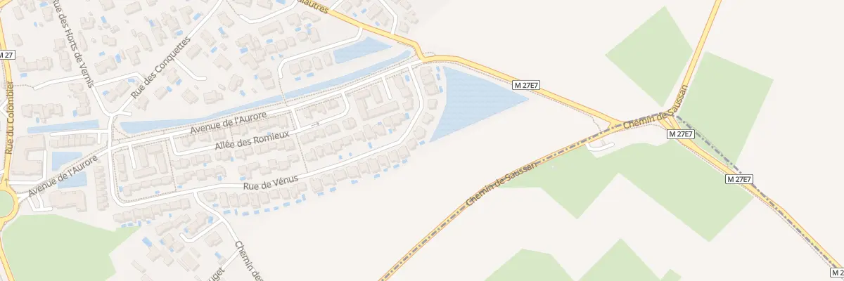 Plan du 42 Rue de Venus à Saussan