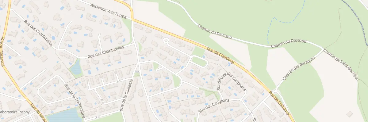 Plan du 1 Rue des Hauts du Levant à Saint-Georges-d’Orques