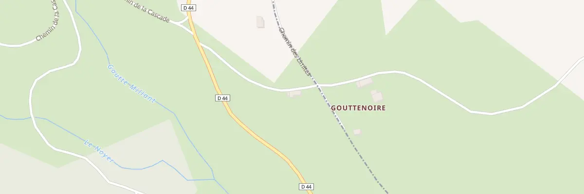 Plan du 2 Che du Plateau à Saint-Priest-la-Prugne