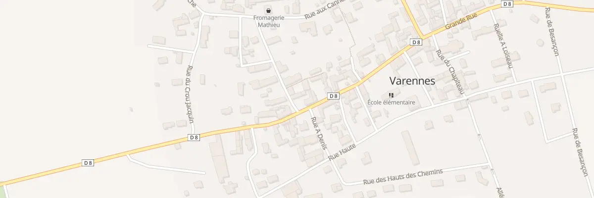 Plan du 2 Rue de la Berdoche à Varennes