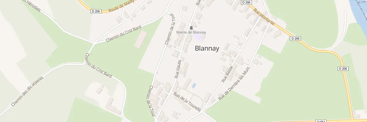 Plan du 27 Rue Haute à Blannay