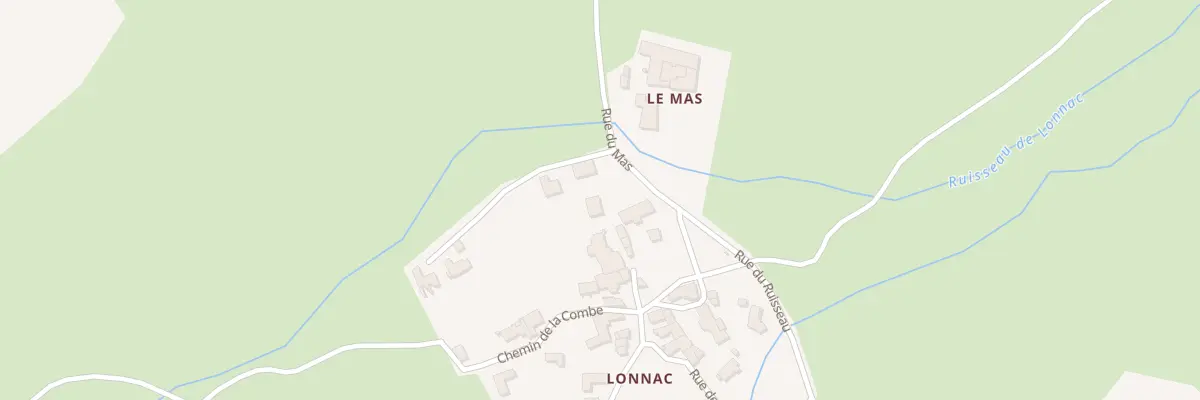 Plan du 6 Rue du Mas à Sanssac-l’Église