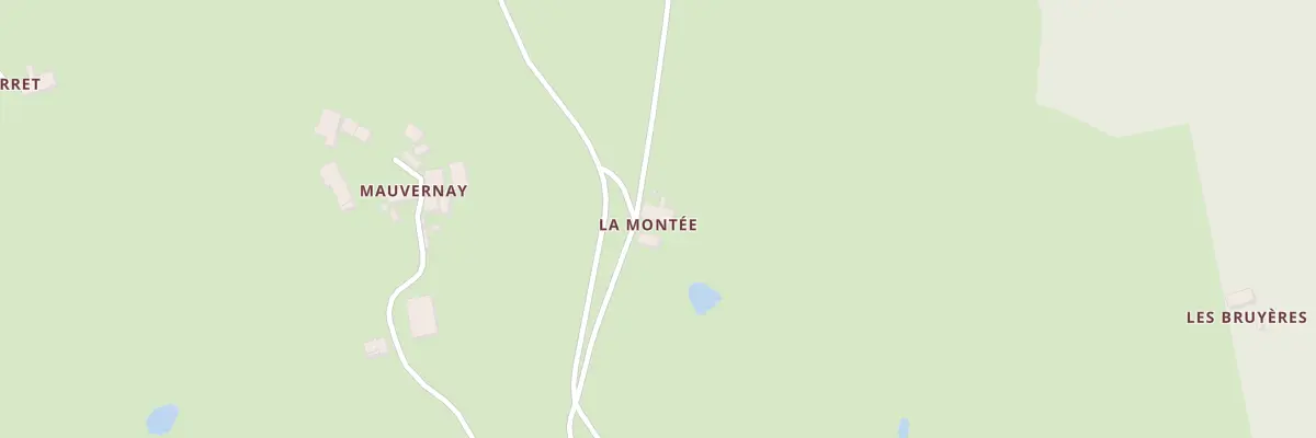 Plan du 5004 La Montee à Saint-Pierre-Laval