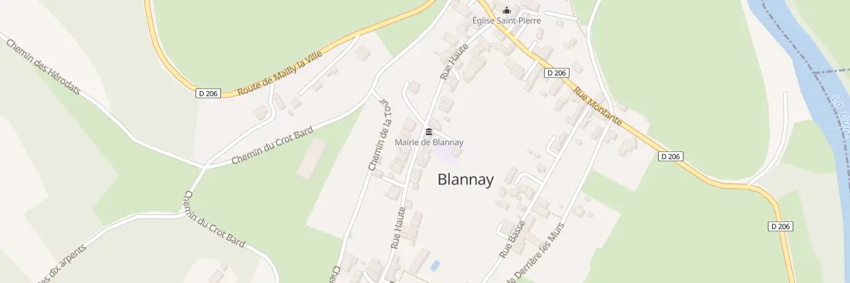 Plan du 17 Rue Haute à Blannay