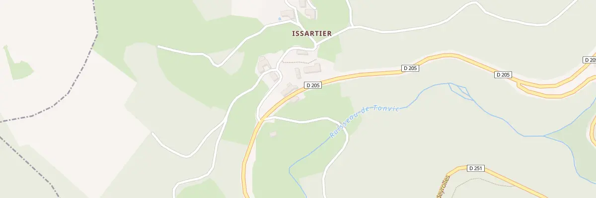 Plan du 5109 Issartier à Saint-Just