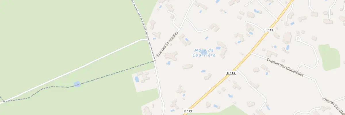 Plan de Plaine de Tourrière à Cazevieille