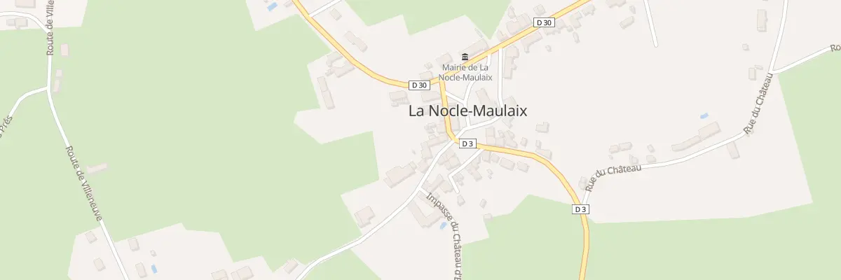 Plan du 2 Rte des Pâtureaux à La Nocle-Maulaix