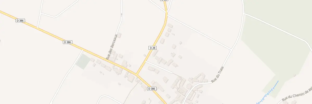 Plan du 1 Rue de l’Abbaye à Savigny-sur-Ardres