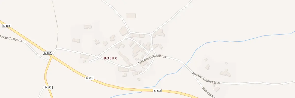 Plan du 5131 Boeux à Bains