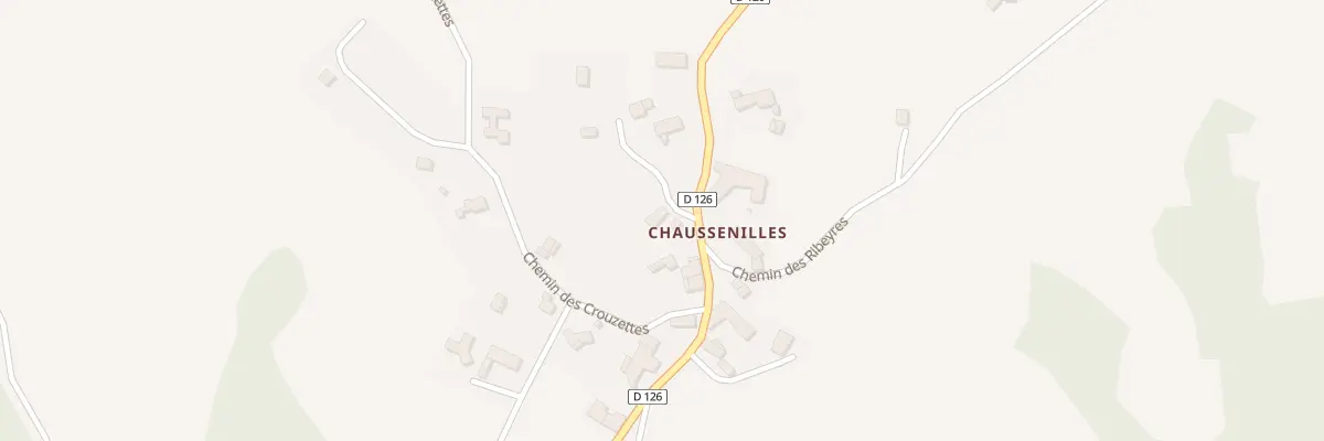 Plan du 17 Che du Four à Naussac-Fontanes