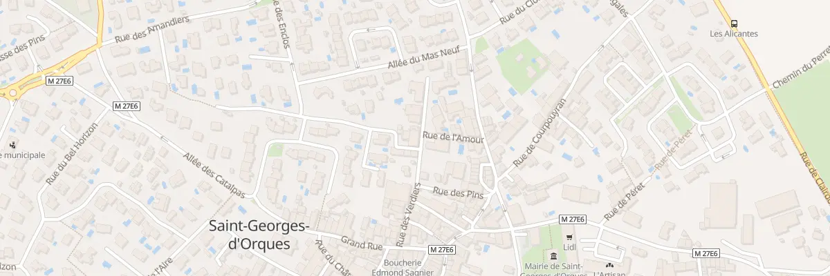 Plan du 17 Rue des Verdiers à Saint-Georges-d’Orques