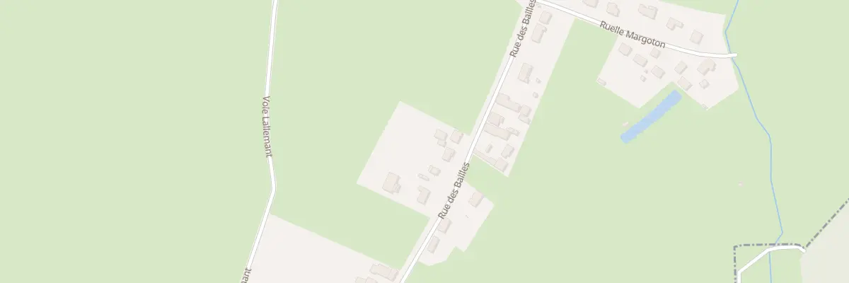 Plan du 1020 Rue des Bailles à Obies