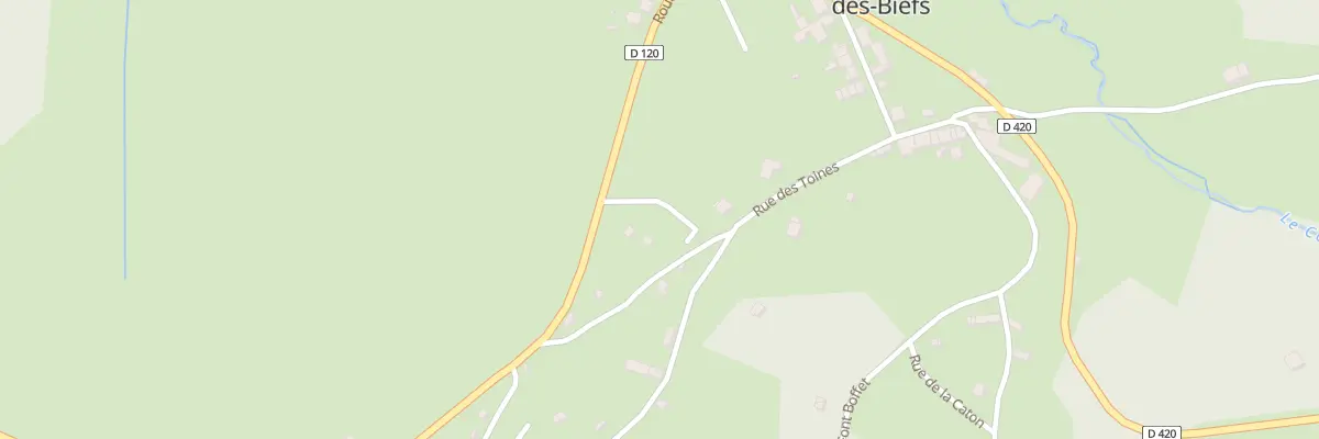 Plan du 2 Che des Genets à Saint-Nicolas-des-Biefs