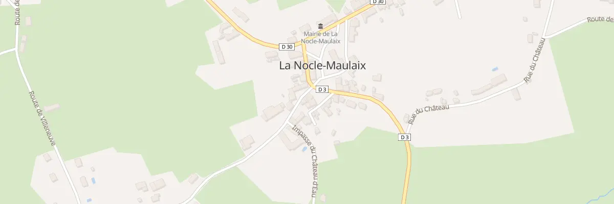 Plan du 3 Rte des Pâtureaux à La Nocle-Maulaix