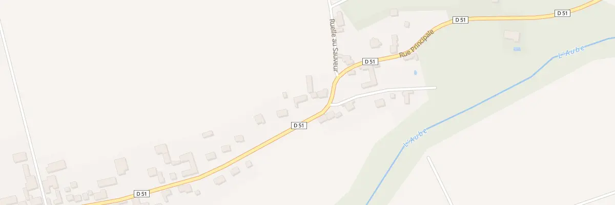Plan du 45 Rue Principale à Baudement
