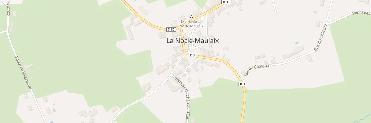 Plan du 1 Rte des Pâtureaux à La Nocle-Maulaix