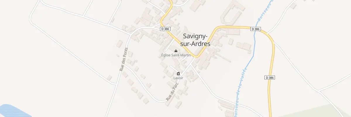 Plan du 6 Imp du Galattat à Savigny-sur-Ardres