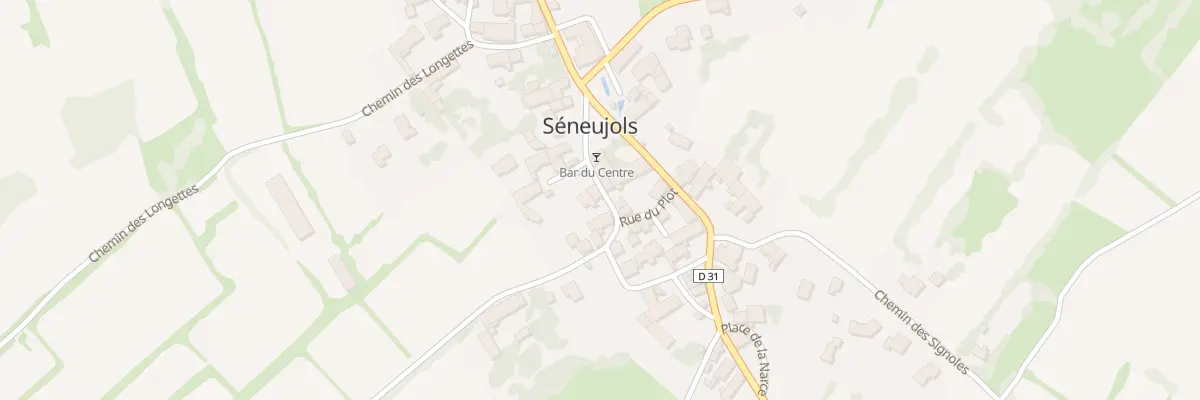 Plan du 5038 Le Bourg à Séneujols