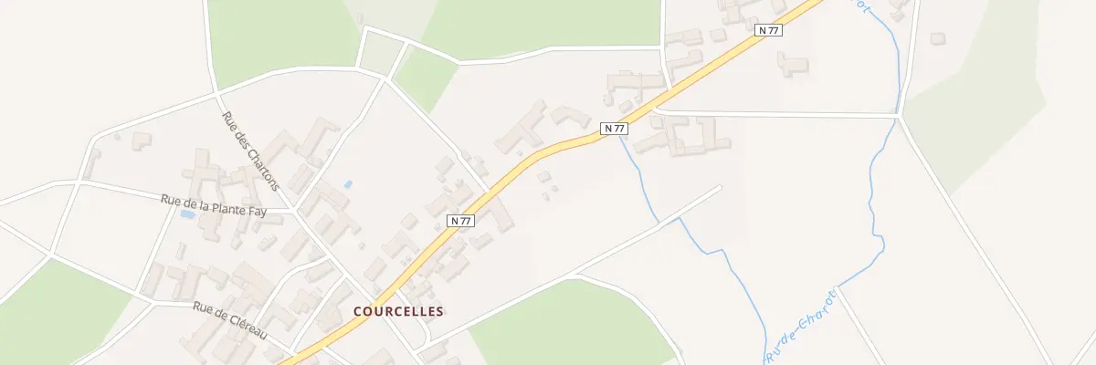 Plan du 13 Rte de Saint-florentin à Neuvy-Sautour