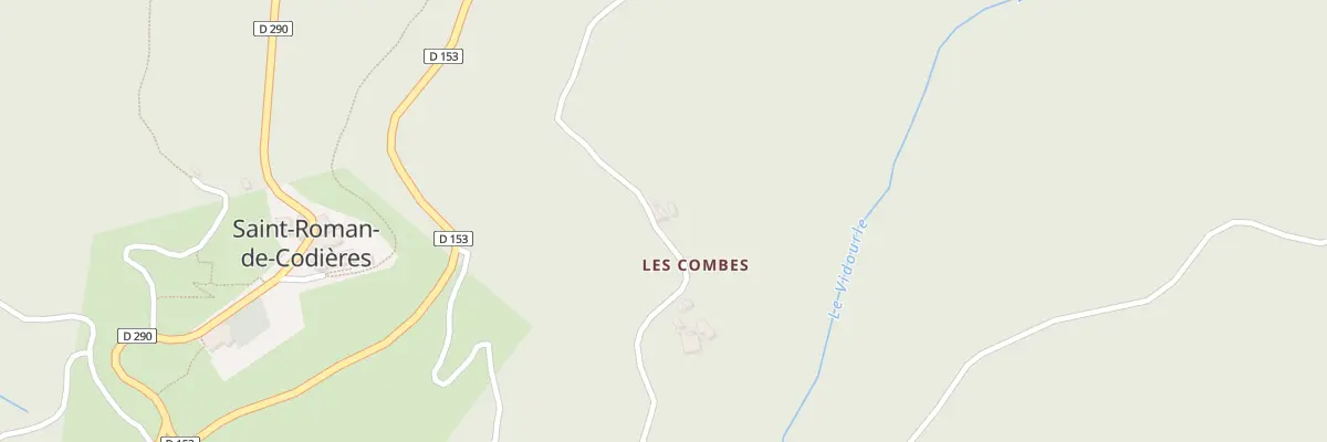 Plan du 5068 Les Combes à Saint-Roman-de-Codières