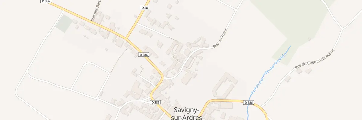 Plan du 2 Rle l’Homme à Savigny-sur-Ardres