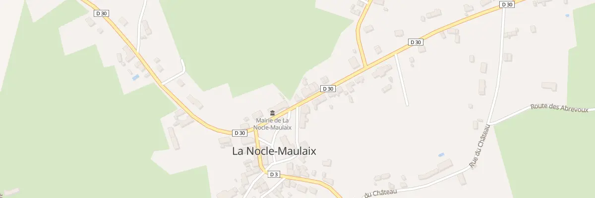 Plan du 5 Rte du Grand Chemin à La Nocle-Maulaix