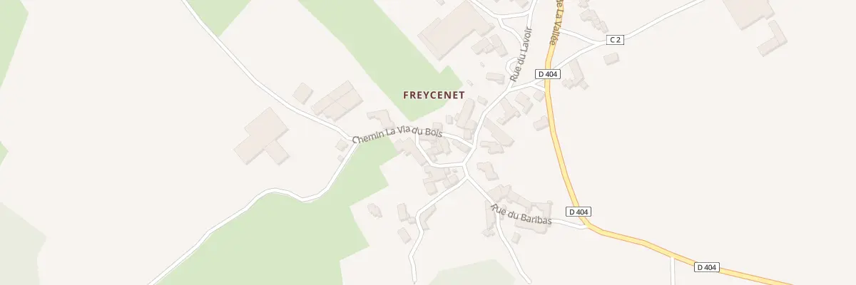 Plan du 5061 Freycenet à Rauret