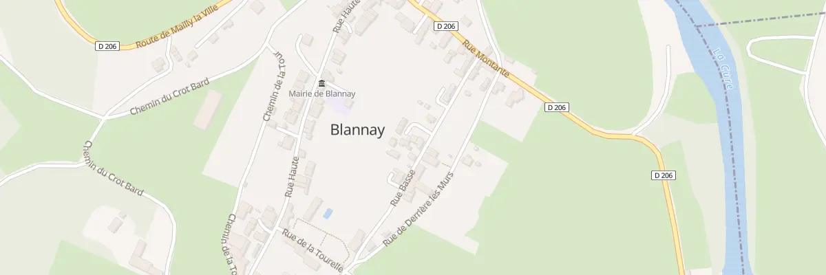 Plan du 9 Rue Basse à Blannay