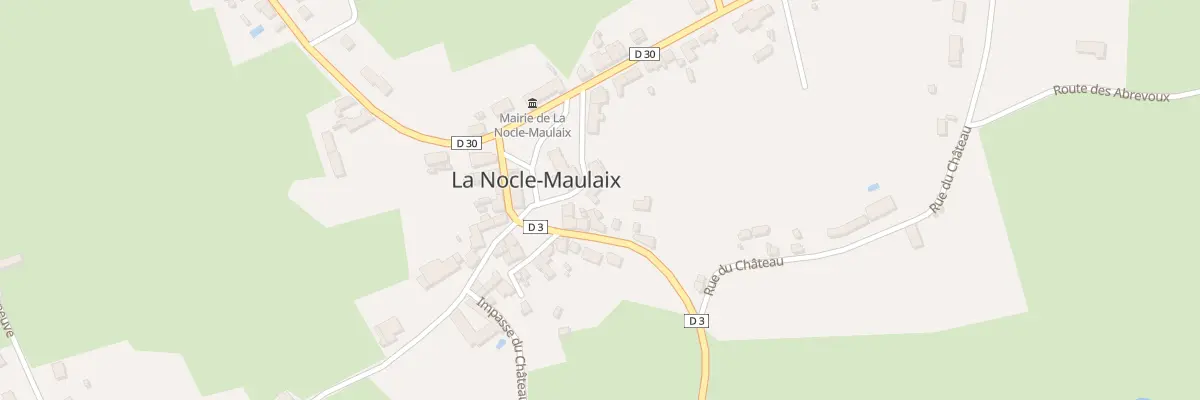 Plan du 5 Rue Saint Cyr à La Nocle-Maulaix