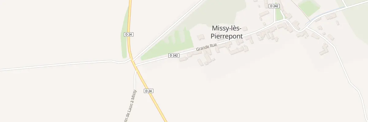 Plan du 31 Gr Grande Rue à Missy-lès-Pierrepont