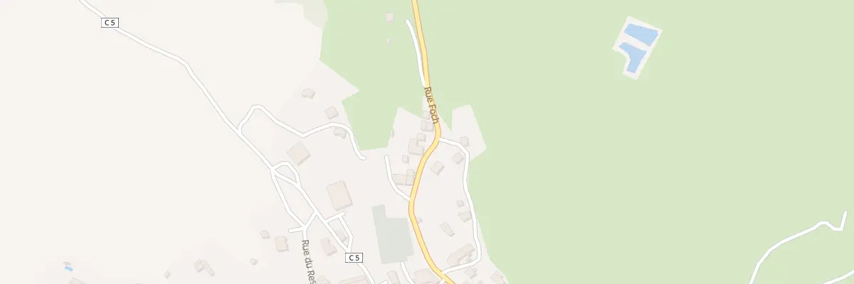 Plan du 25 Rue Foch à Rocles