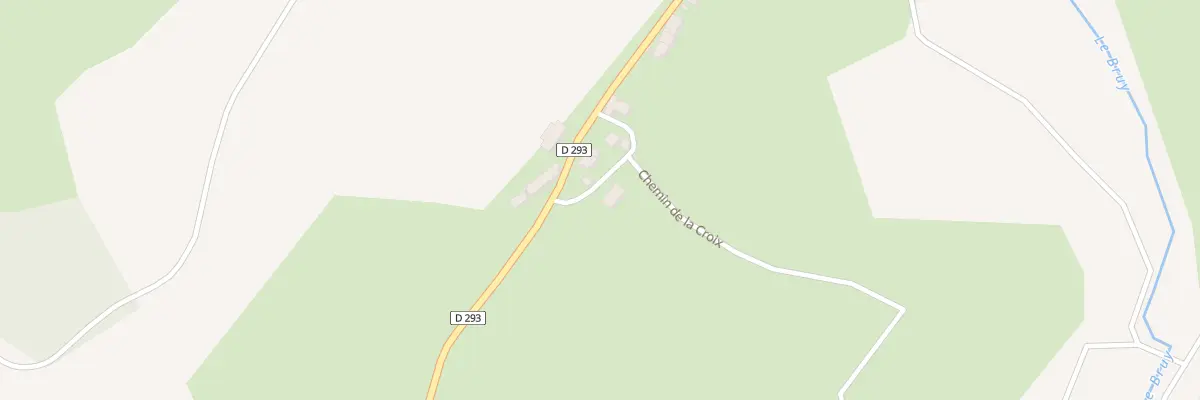 Plan du 2 Che de la Croix à Montreuillon