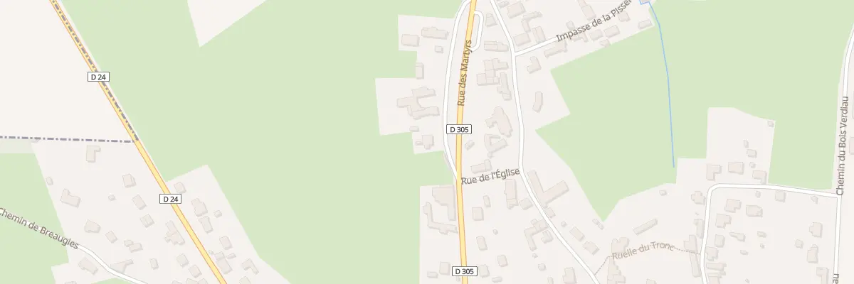 Plan du 1 Pl Robault à Houdain-lez-Bavay